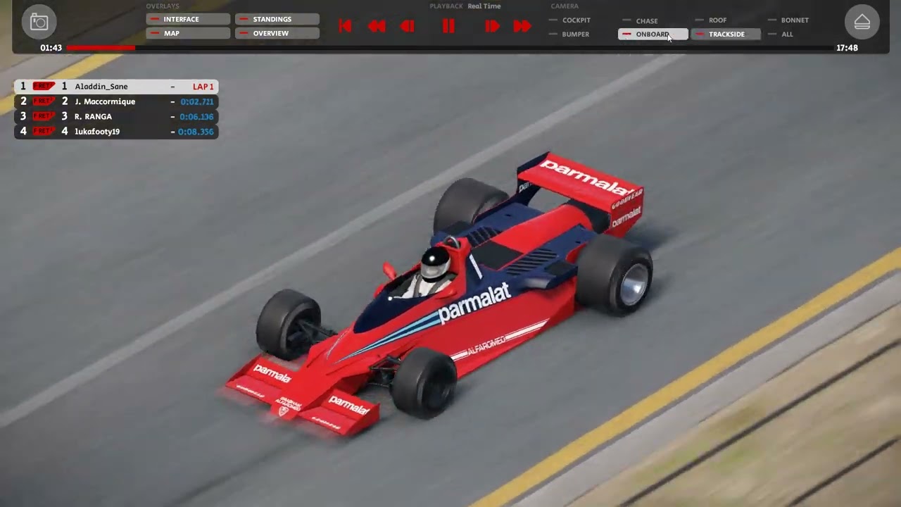 Automobilista 2 2022 11 27   Late 70's F1 @ Spa Francorchamps 1970 1K layout