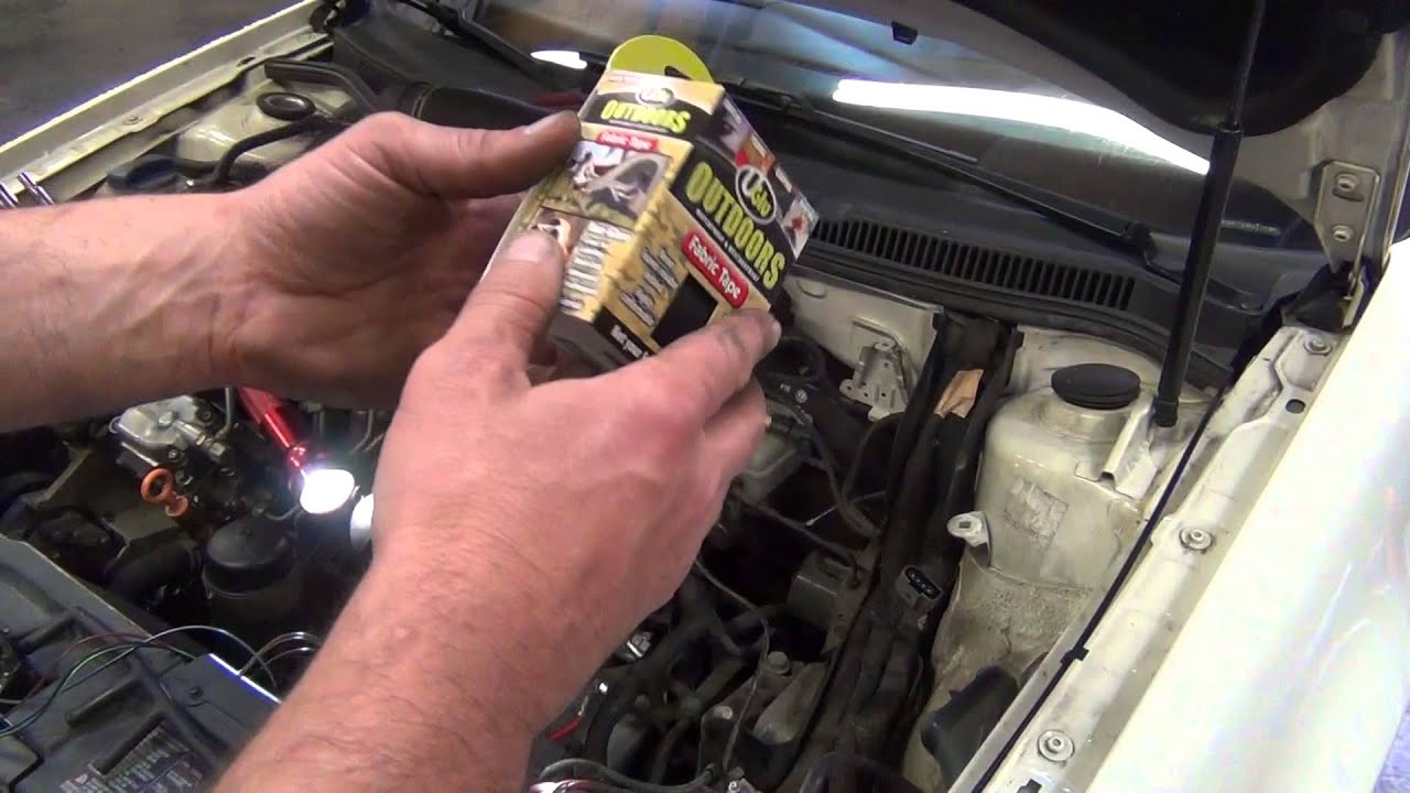 Замена жгута свечей накаливания Jetta TDI 2002 года с 4 проводами