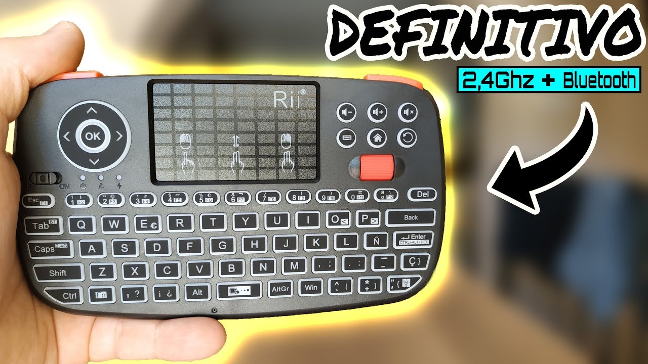 Nuevo Mini MANDO/TECLADO DEFINITIVO Para tu Android TV Box!!!