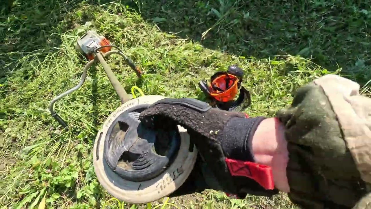 Покос травы Заработок на покосе травы #STIHL