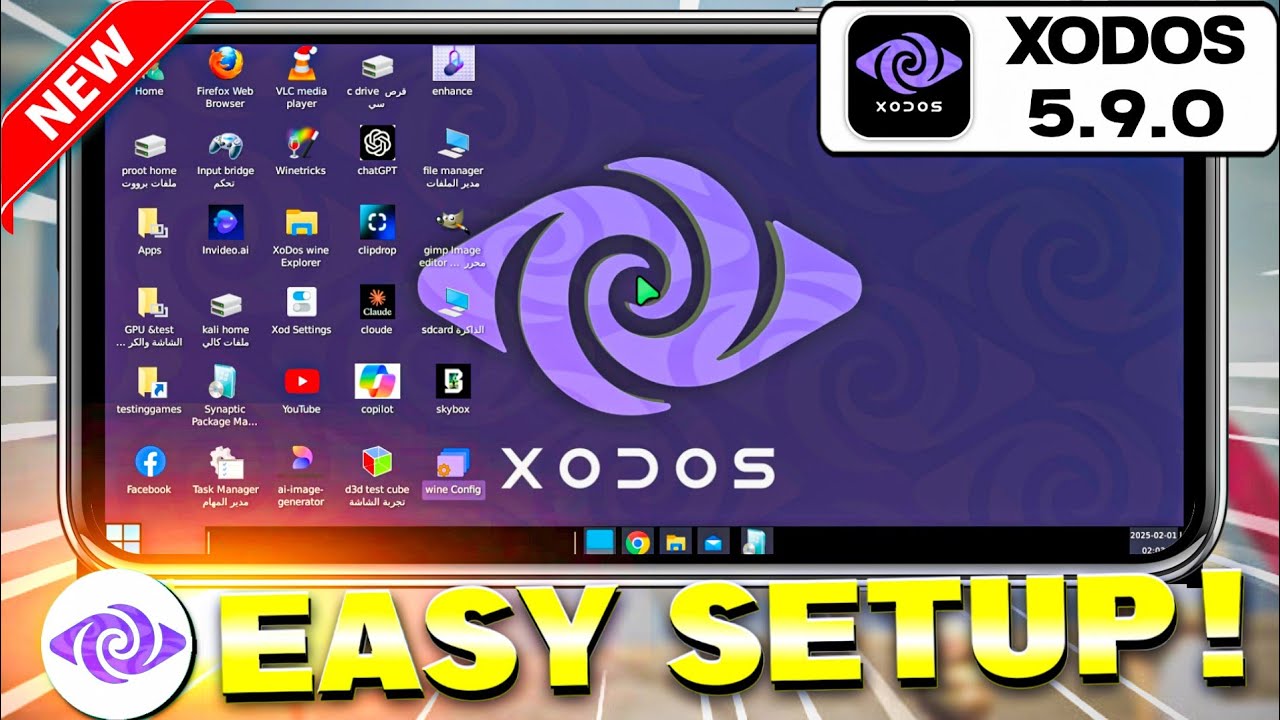 🔥 Xodos Emulator New Update V5.9.0 Full Setup | Run Windows On Android - Xodos Emulator Setup Guide