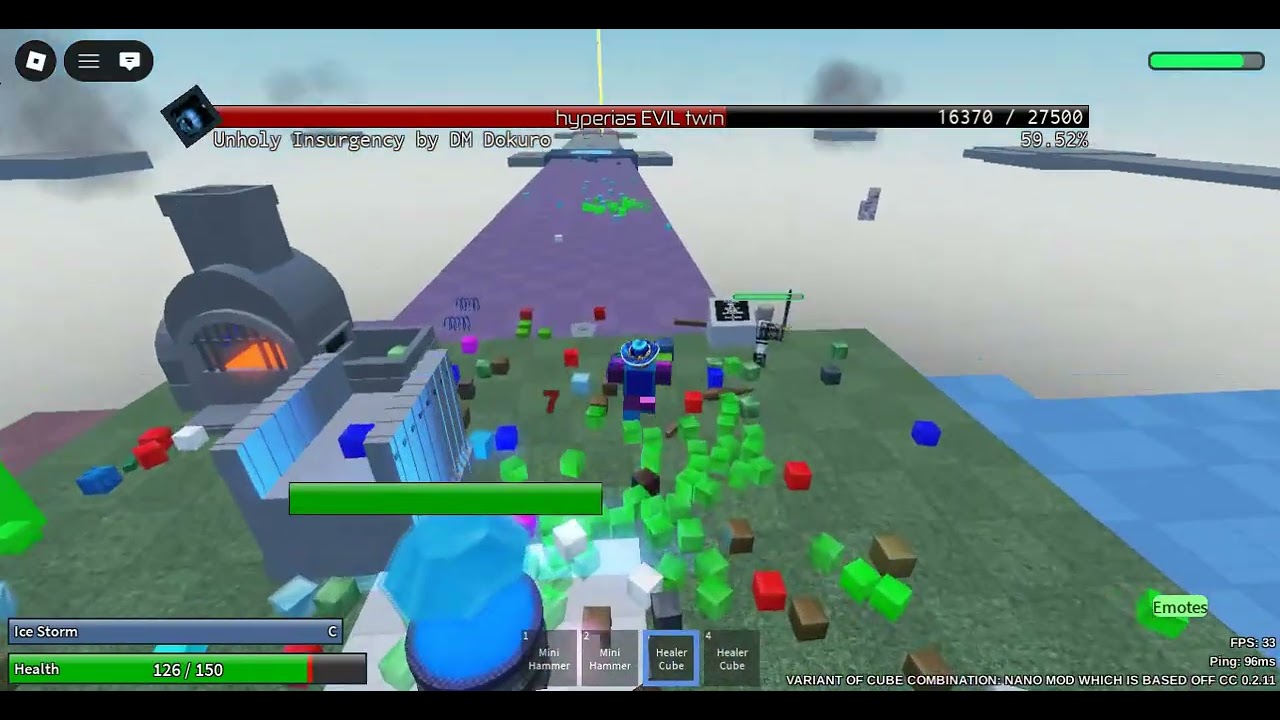 Cube Combination Pizza : Evil Useless No Loot Twin