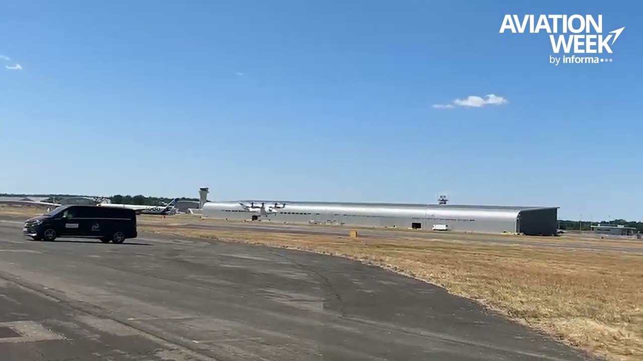 Vertical Aerospace первой совершила демонстрационный полет eVTOL на авиасалоне в Фарнборо