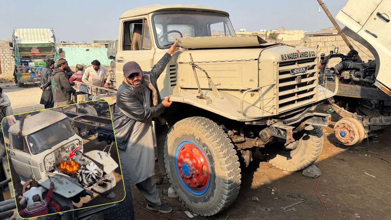 Epic 1970s Isuzu Truck Restoration | From Fire-Damaged to Showroom Ready!