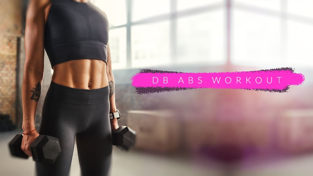 15 Minute Dumbbell Abs Workout