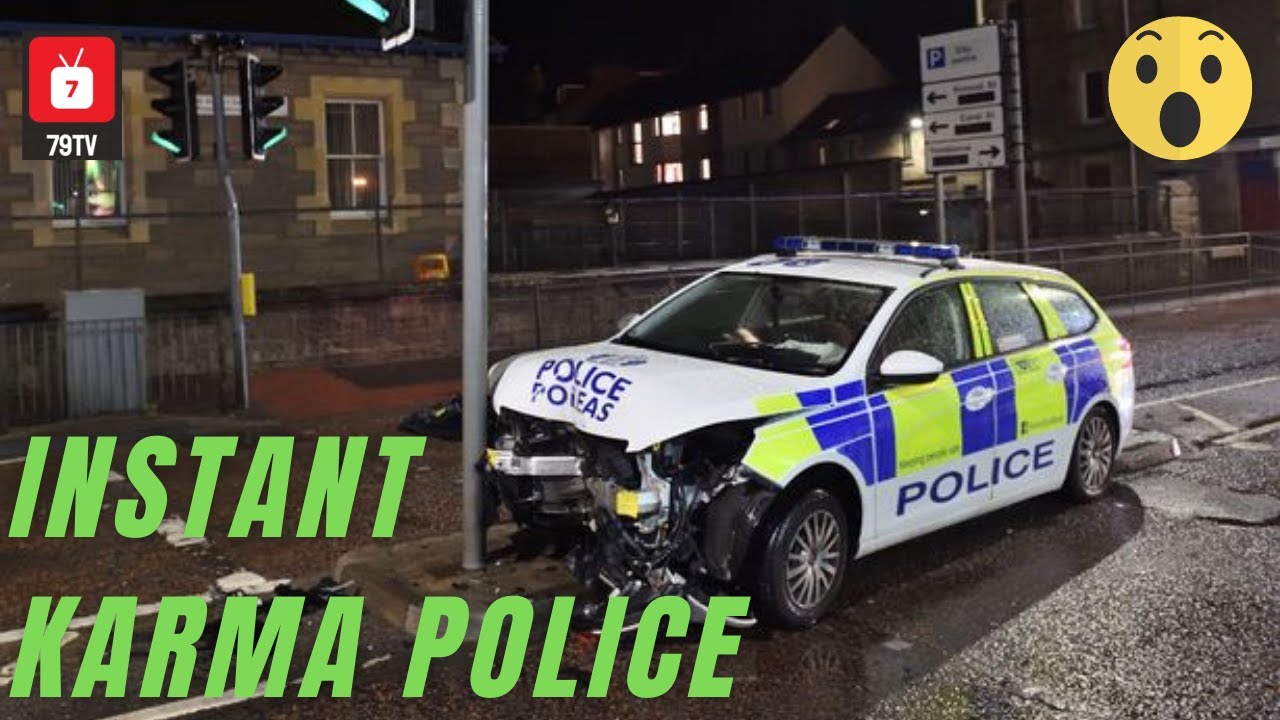 Instant Karma Police Fails 2021 / Road Rage / Instant Justice & Police Fails / 2021