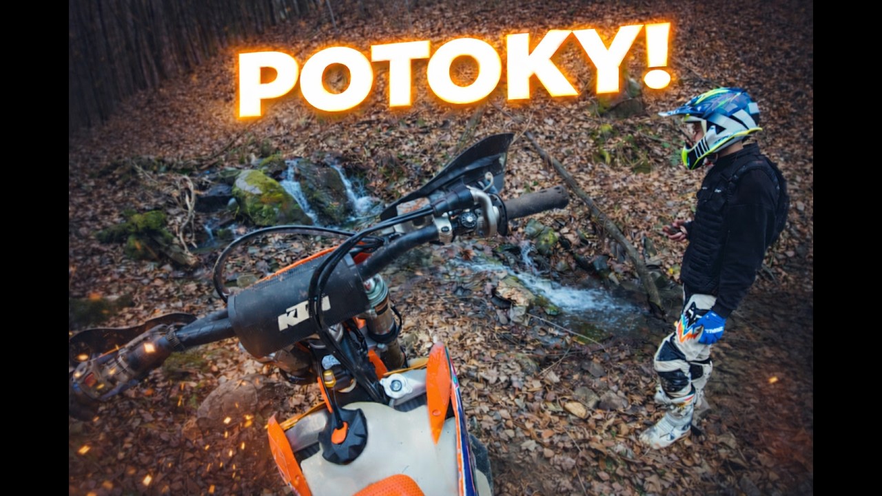 Trénink v POTOCÍCH │ Hard Enduro