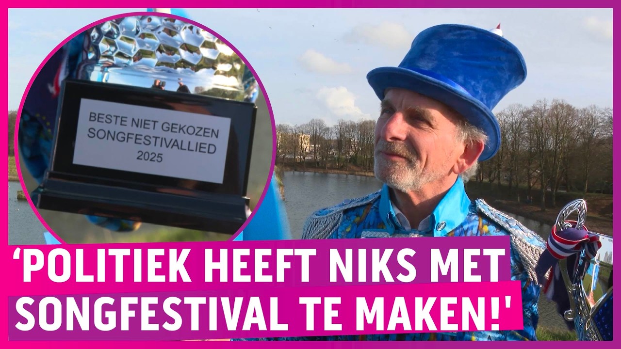 Johan Vlemmix voor Nederland toch naar Songfestival: ‘Vrede verkondigen!’