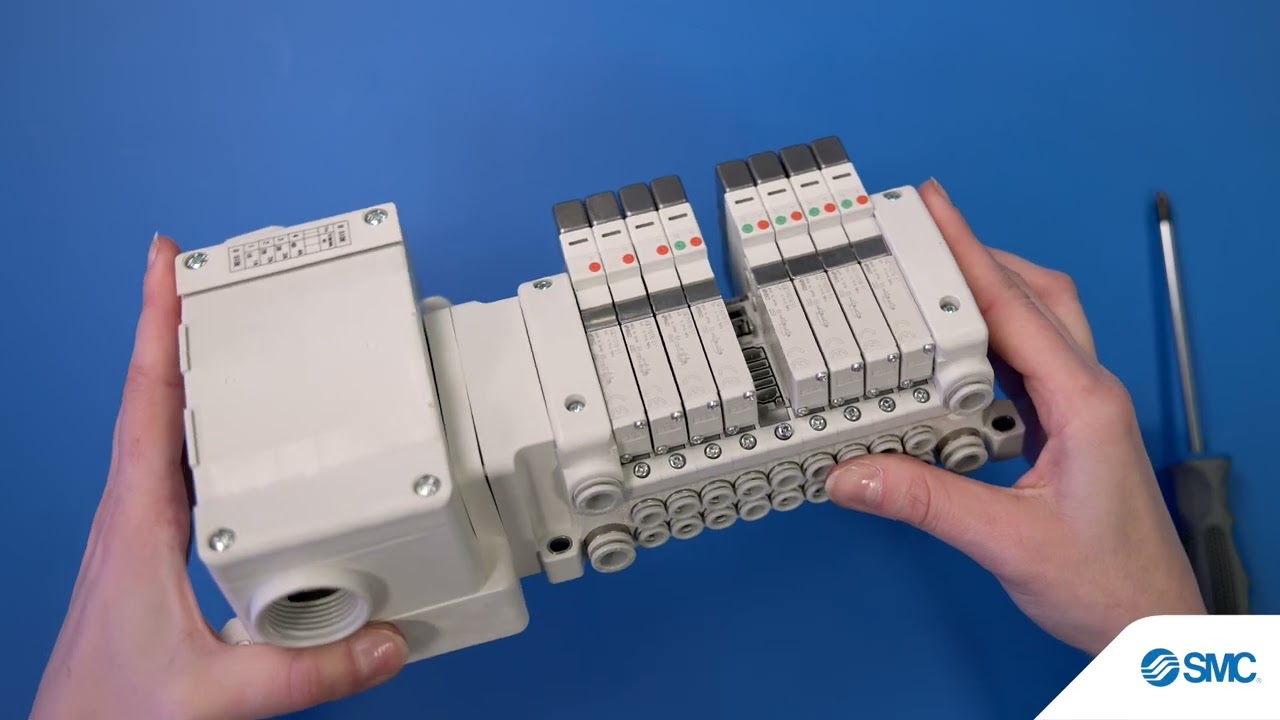 ¿Cómo desmontar y sustituir las válvulas VQC1000 / 2000 montadas en una base?