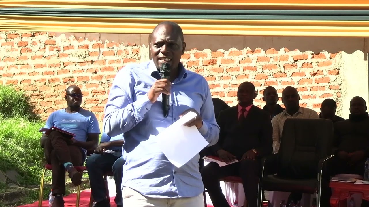 SAD! MCAs IN MIGORI COUNTY BOYCOTTED GOVERNOR IN LAUNCHING MORDERN WATER DISPENSERS