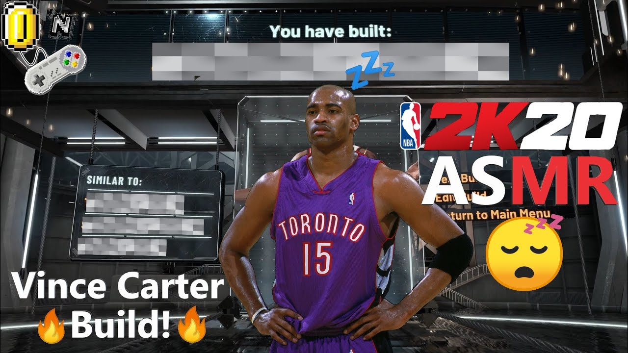 ASMR Gaming: NBA 2K20 Vince Carter MyPlayer Build! (Whispered)