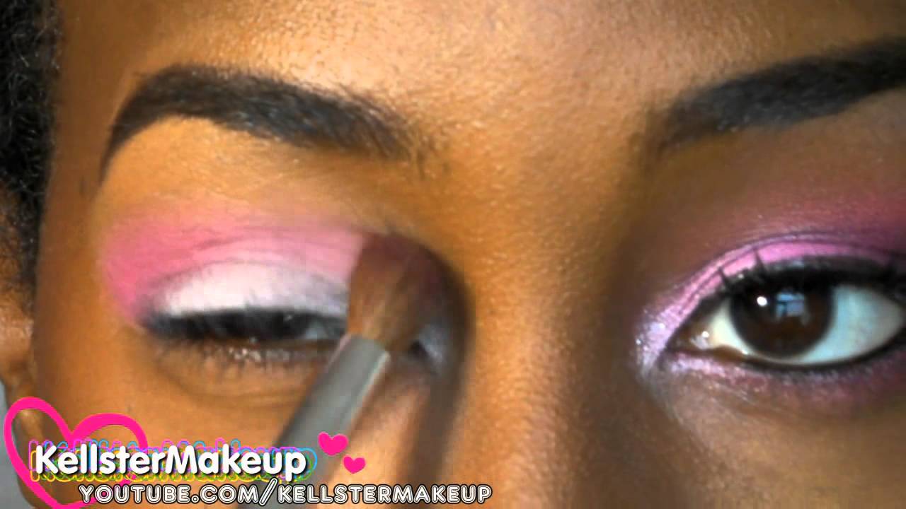 Hot Pink Dazzle Eyeshadow Tutorial