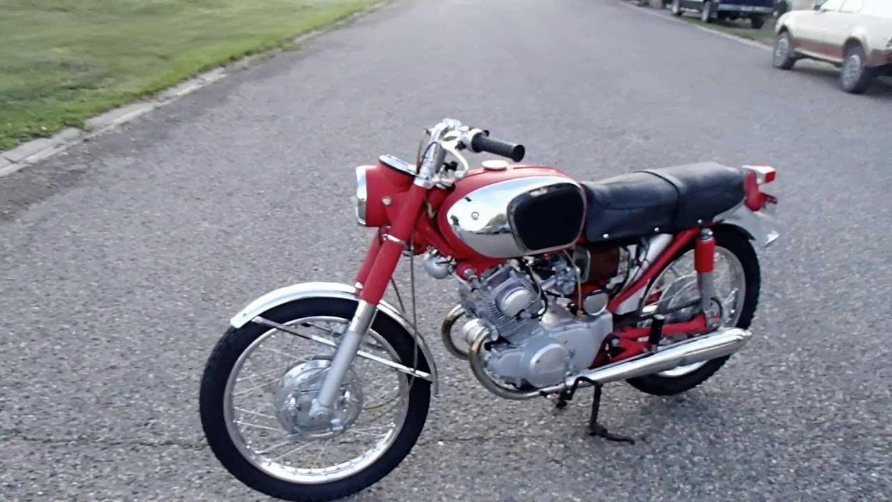 1969 honda cb160 - before & after cleaning