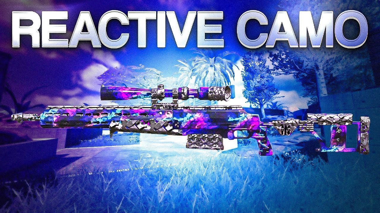 COD MOBILE DMZ RECON CAMO &mdash; РЕАКТИВНЫЙ