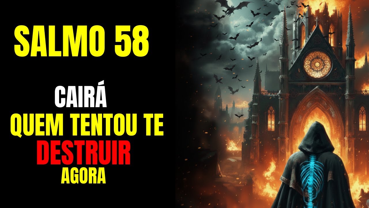 SALMO 58: HOJE seus inimigos serão derrotados – Reverte bruxaria e mau-olhado