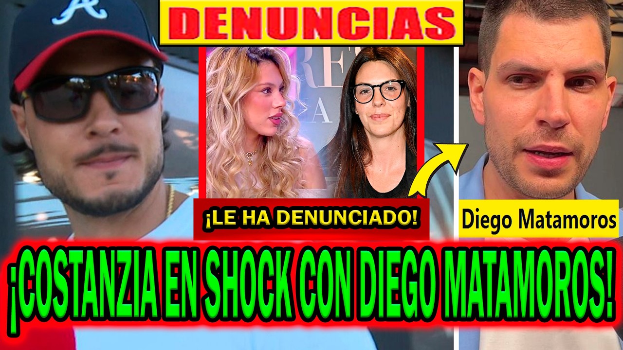 💥¡URGENTE! DENUNCIA A CARLO COSTANZIA DE DIEGO MATAMOROS POR LAURA MATAMOROS Y ALEJANDRA RUBIO