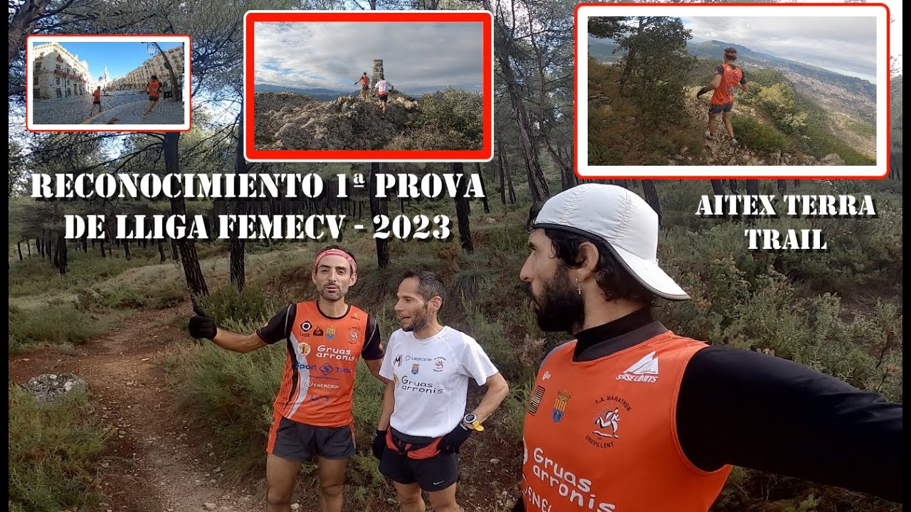 Recorrido de la ultra mediterranea 25 km / ALCOY - ( reconocimiento )
