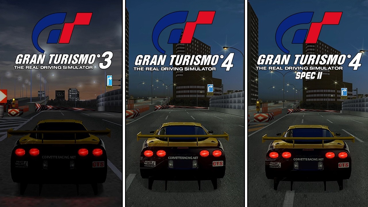 GT3 vs GT4 vs GT4 Spec II | Chevrolet Corvette C5R (C5) | Sound Comparison