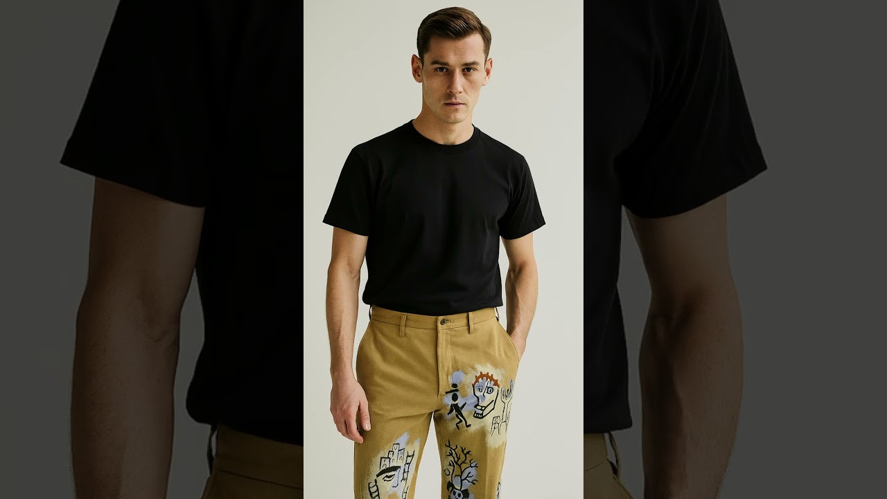 TelaModa Wearable Art Pants and Jeans  by Tarik Mendes