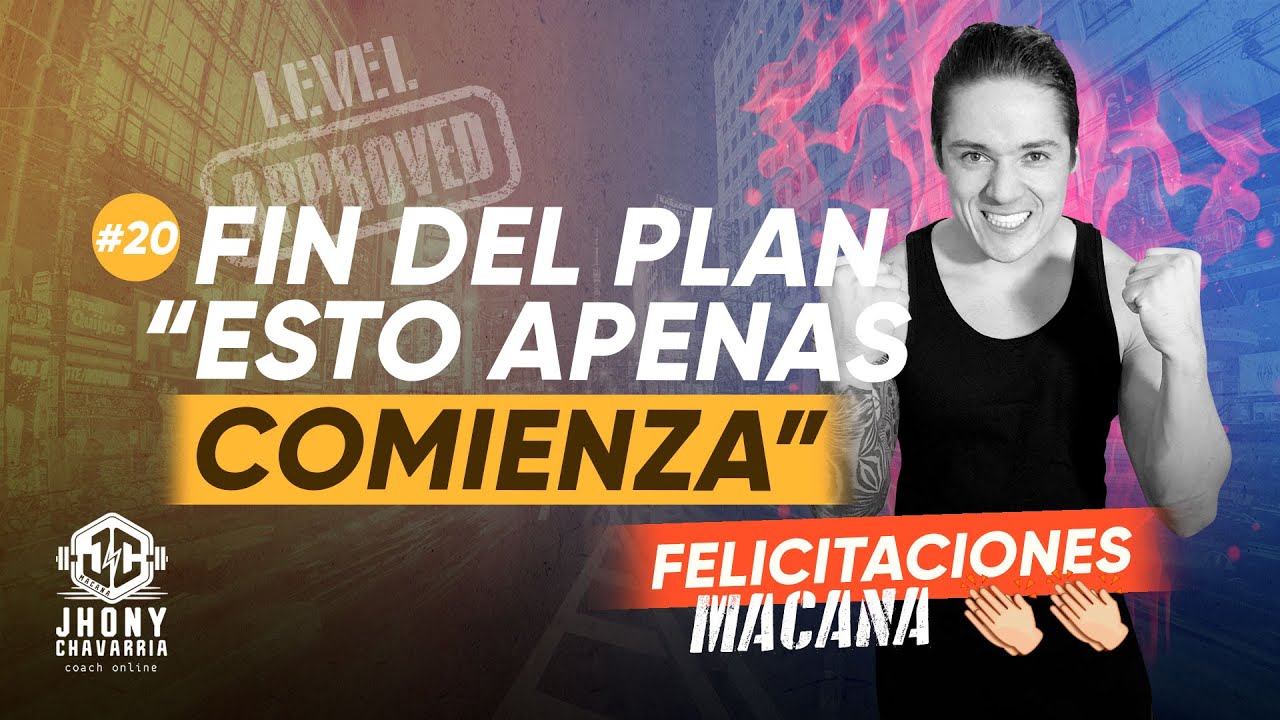 Entrenamiento en parejas DÍA 20 el fin de un inicio!!