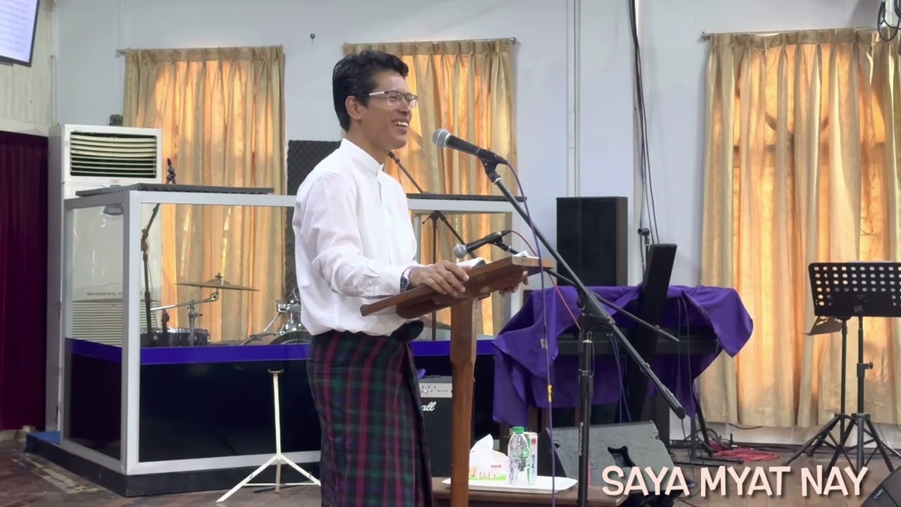 Logos - TWOG, "Make it our goal to please Him," Saya Myat Nay, Credit, MNC.