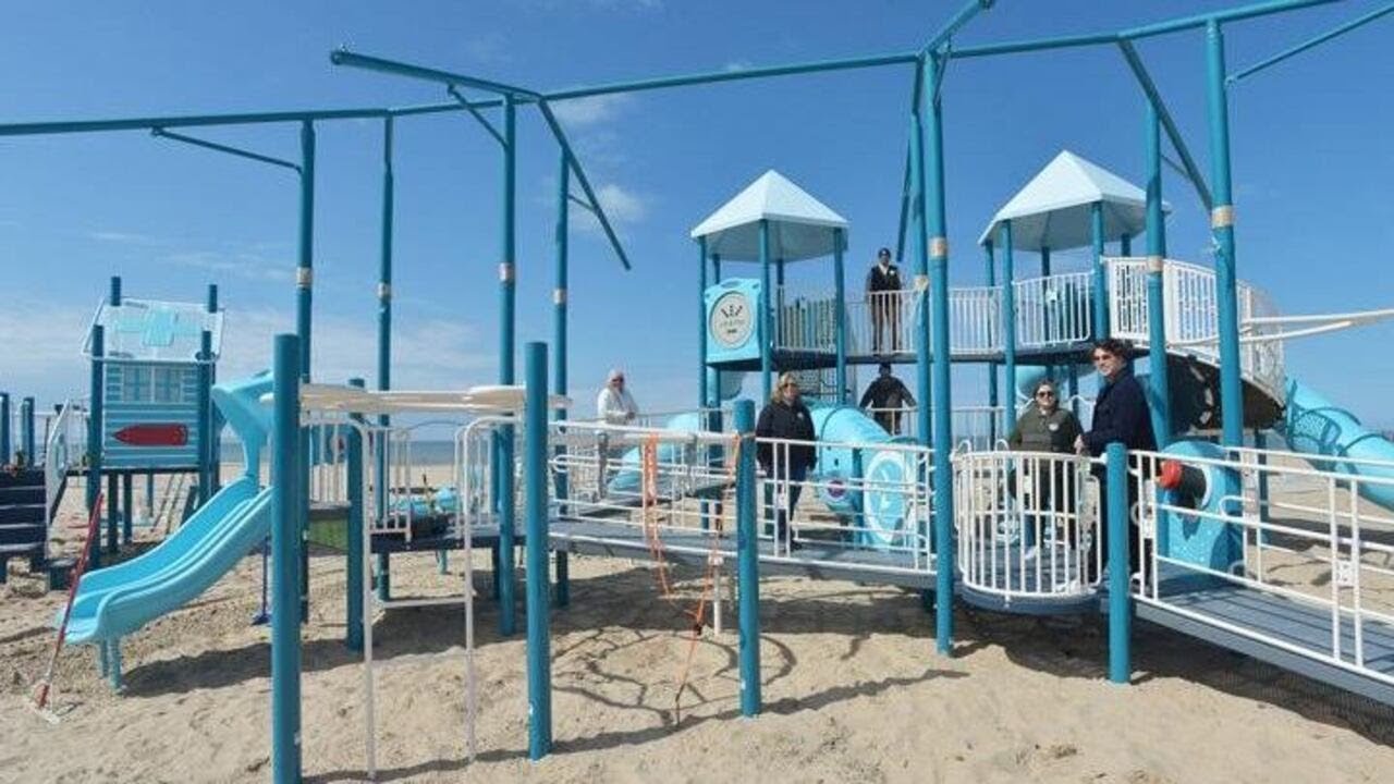 New Silver Beach playground almost finished