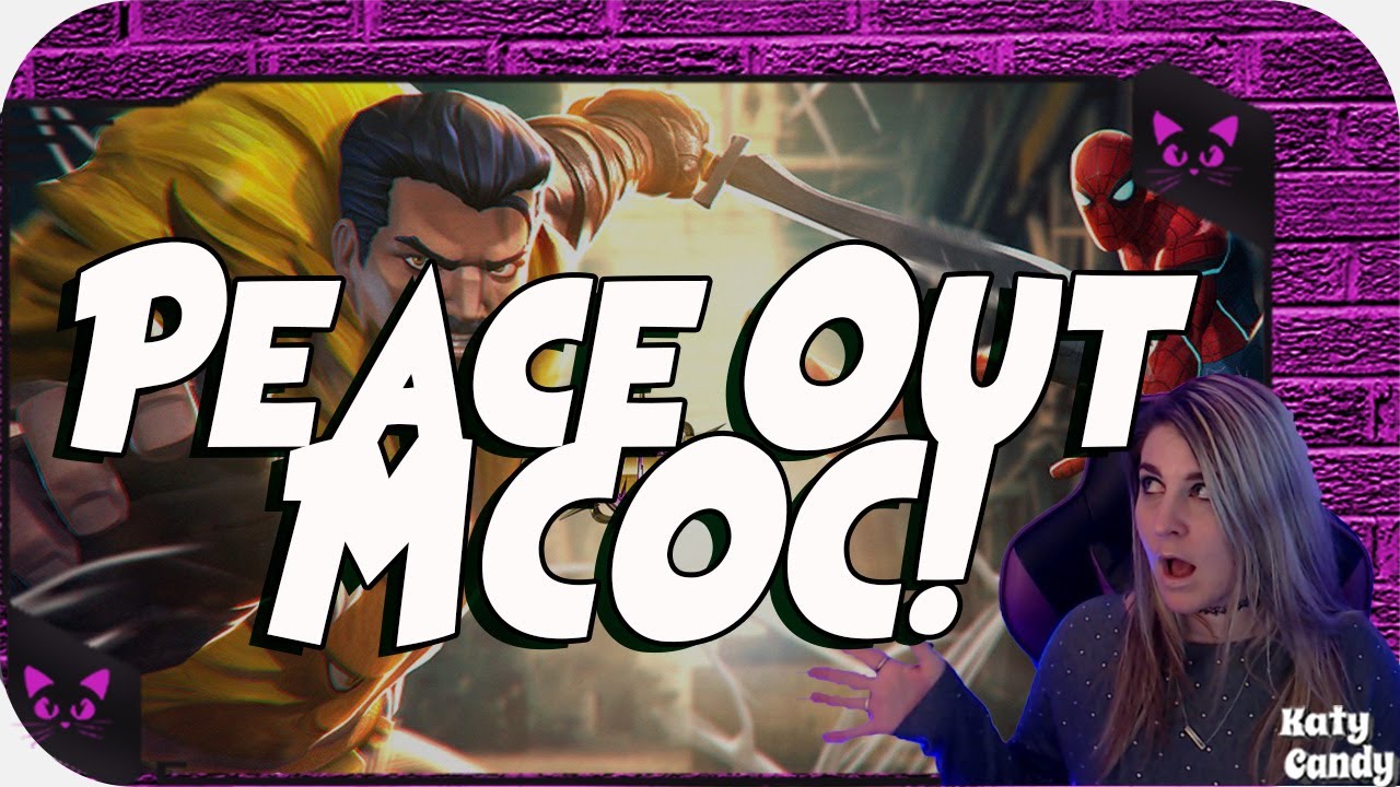 Peace Out, MCOC! | I'm DONE! | Marvel Contest of Champions