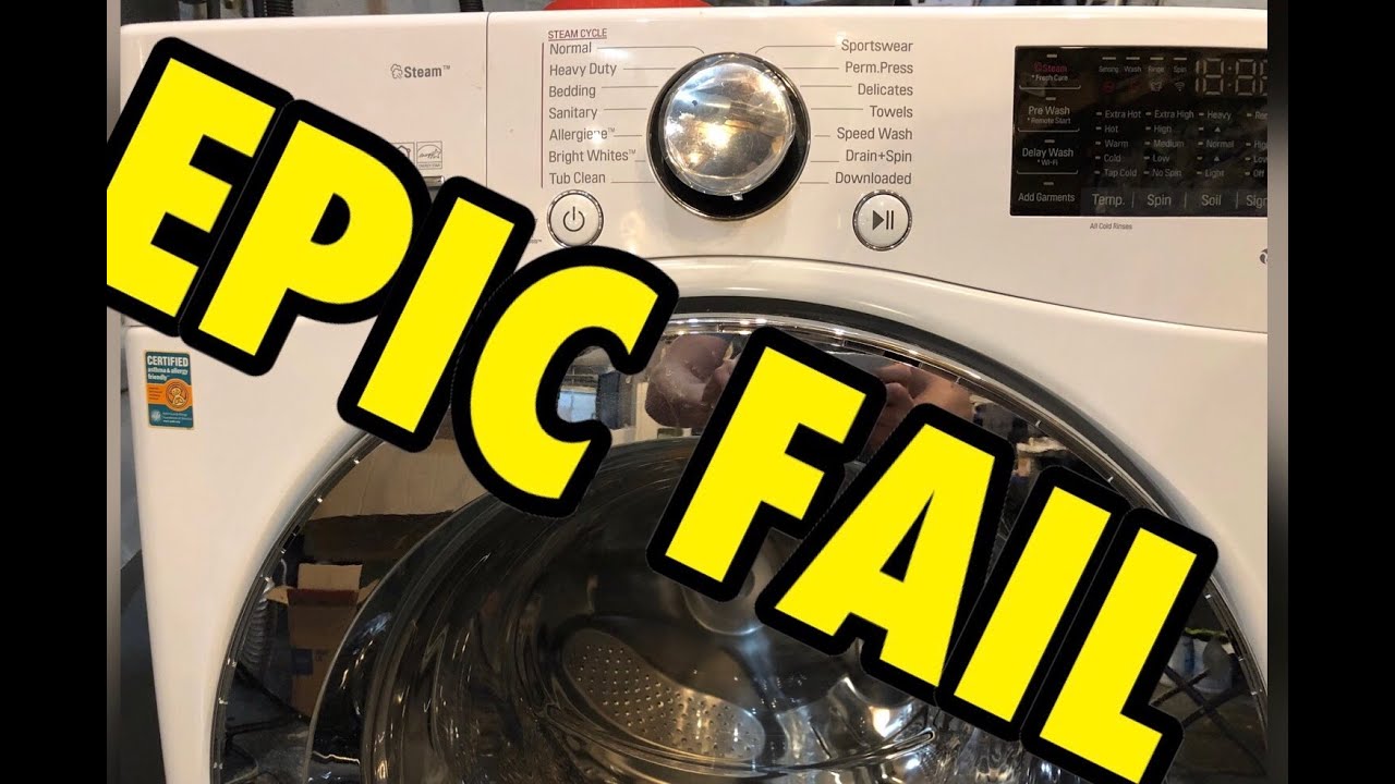 Full Wash: LG WM3900H Comforter, Bedding Cycle
