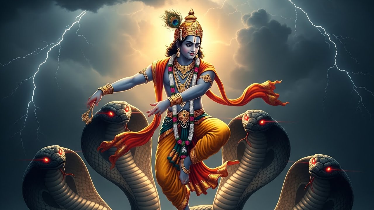  Kaliya Vadh. SRI krishna lila yamuna lila