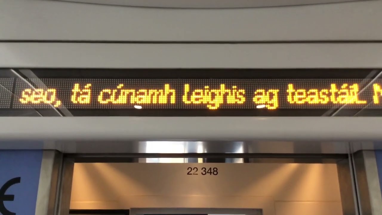 Rare Iarnród Éireann announcements | Annamh fógraí Iarnród Éireann