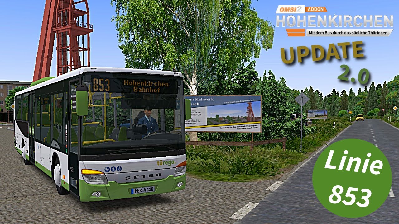 OMSI 2: HOHENKIRCHEN 2.0 - Linie 853 im Setra LE Business! 