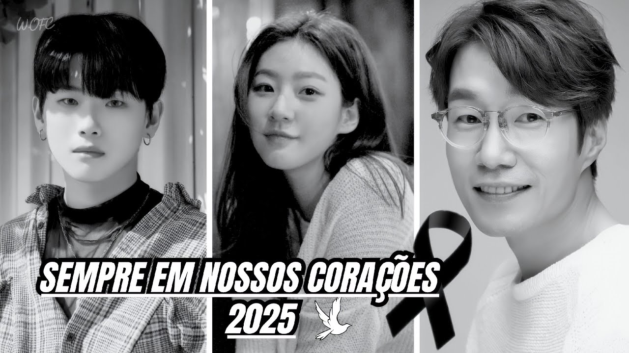 🖤 CELEBRIDADES COREANAS QUE NOS DEIXARAM EM 2025 | Descansem em paz🙏🕊️