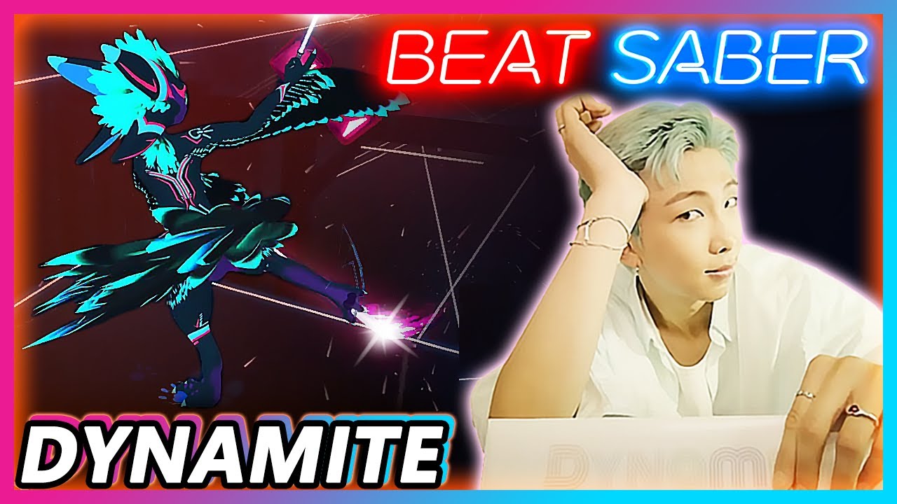BTS - Dynamite in Beat Saber | Full Body Tracking | Expert+ SS-rank | Avali