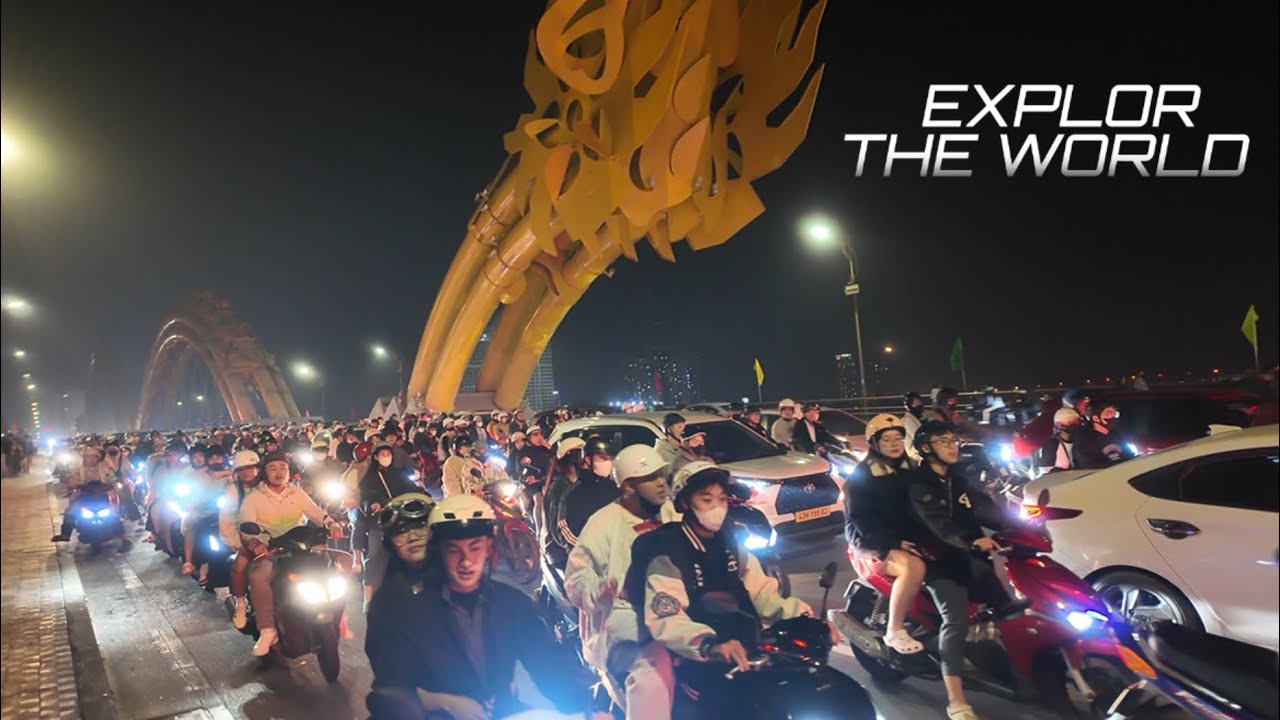 🇻🇳Fireworks to Freedom | Veterans🫡Welcome 2026 on Da Nang’s Golden Dragon 🐉 Bridge 🌉 