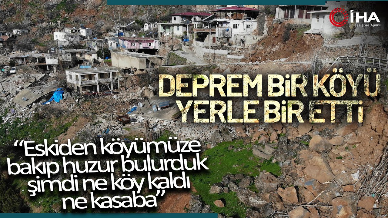 Asrın Felaketi Hatay'da Bir Köyü Yerle Bir Etti