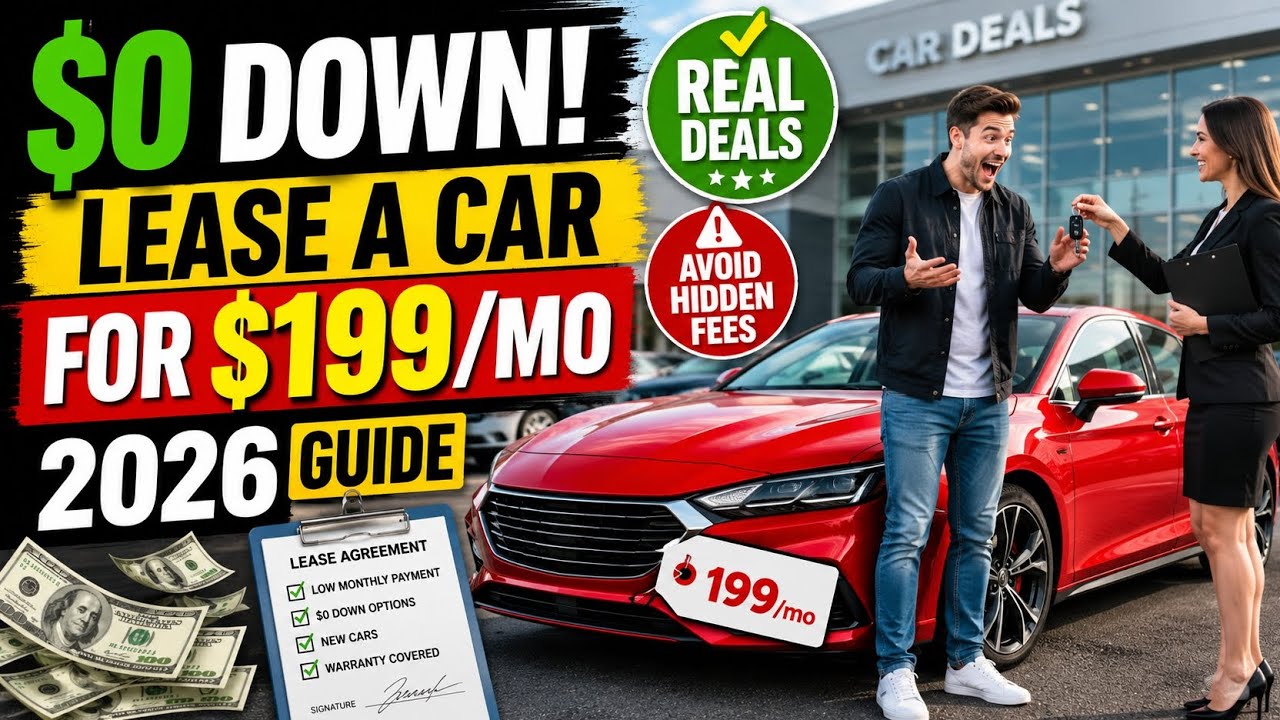 Looking for a brand-new car lease under $200 a month with $0 down in 2026?