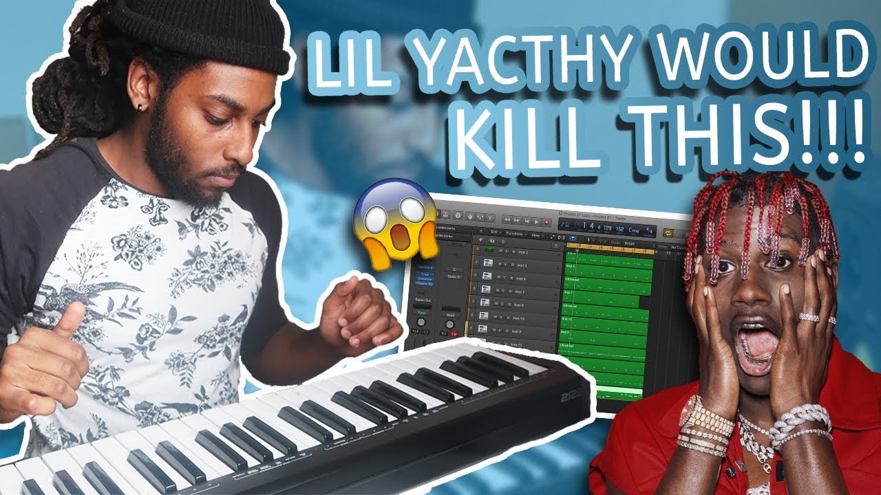 How to Make a LIL YACHTY Trap Beat in Logic Pro X From Scratch
