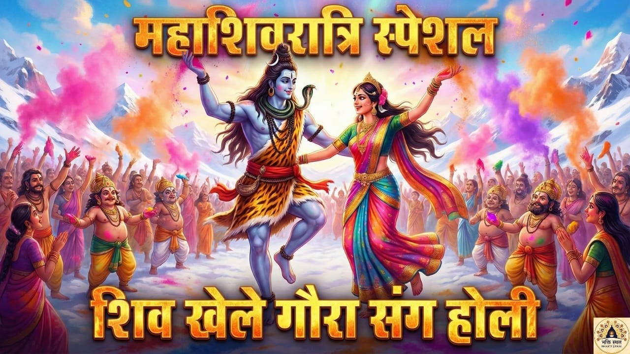 Mahashivratri Special | होली आई कैलाश पर्वत पर 🌈 | रंगों में भोले शंकर–मैय्या पार्वती संग खेले होली