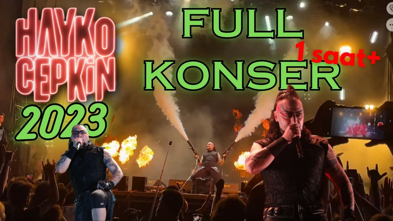 Hayko Cepkin 2023 - EPİK FULL KONSER (1 saat+) | Multicam - Multikonser