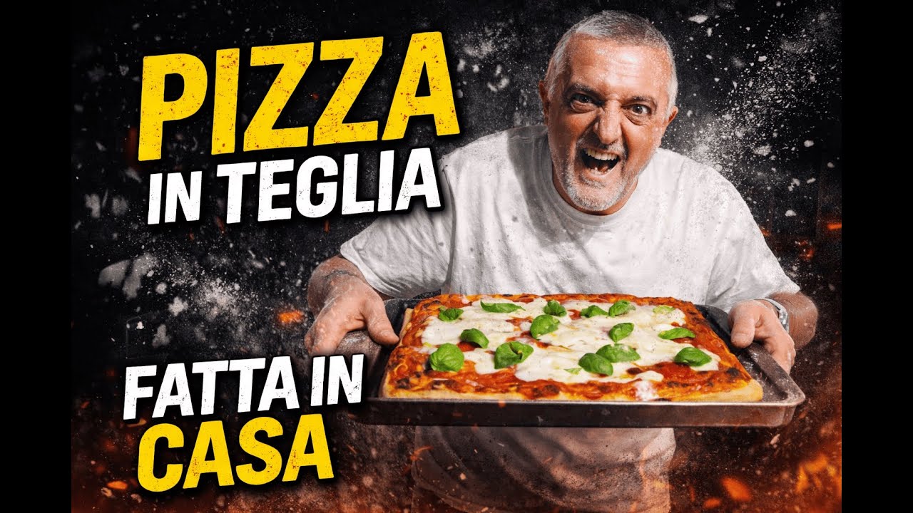 👌 “Pizza in Teglia PERFETTA a casa! Tutti sbagliano questo passaggio…”