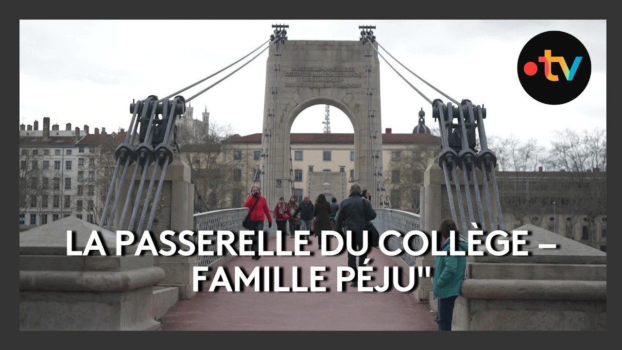 La passerelle du Collège – Famille Péju