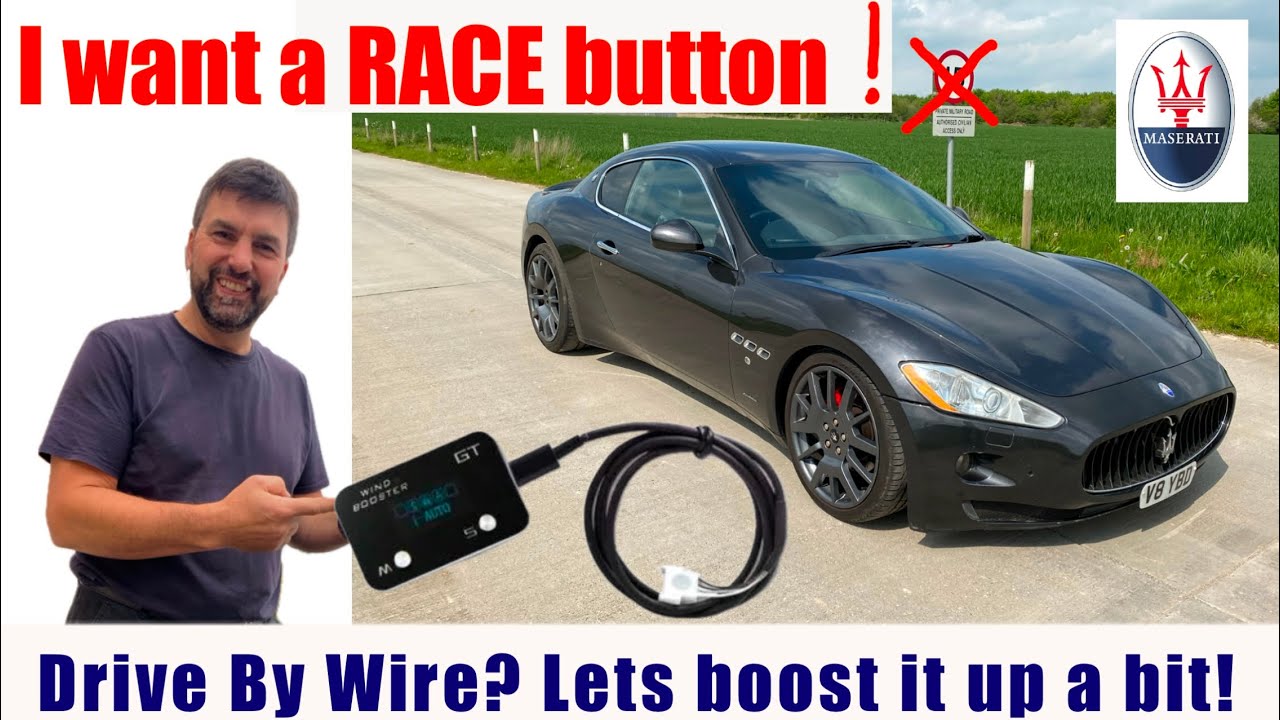 Кнопка «Гонка» для моего Maserati? Установка WindBooster DBW от Toole Auto на мой V8 Granturismo