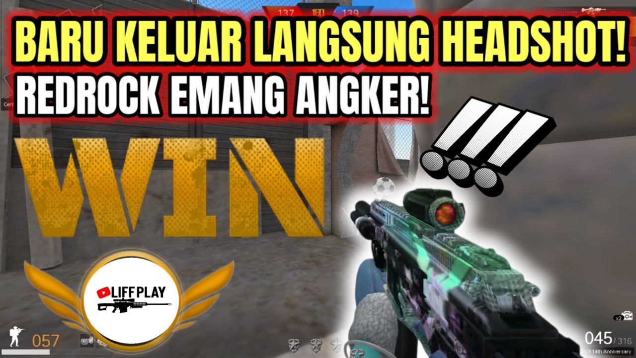 ROOM REDROCK EMANG ANGKER??? BARU KELUAR LANGSUNG HEADSHOT!! PALA BATU SEMUA! -Pointblank Indonesia