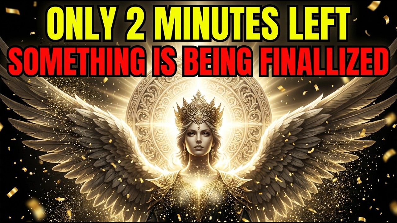 🔴 ONLY 2 MINUTES LEFT — GOD SAYS: This Message Was Delayed on Purpose, Something Is Being Finalized