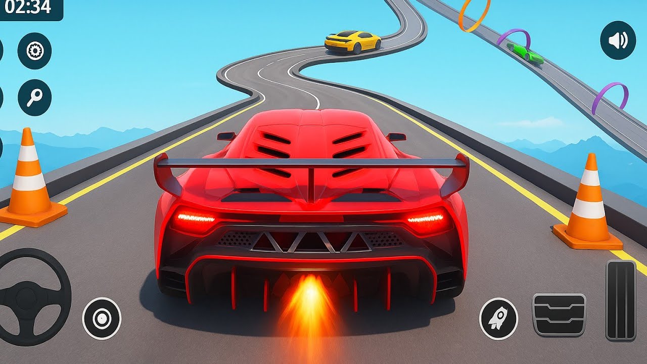 Ramp Car Racing - Car Racing 3D - Android Gameplay #cargameplay