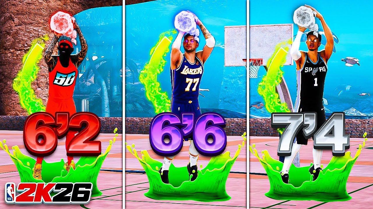 BEST JUMPSHOTS FOR ALL BUILDS + 3PT RATINGS in NBA 2K26! FASTEST JUMPSHOT! BEST SHOOTING TIPS 2K26!
