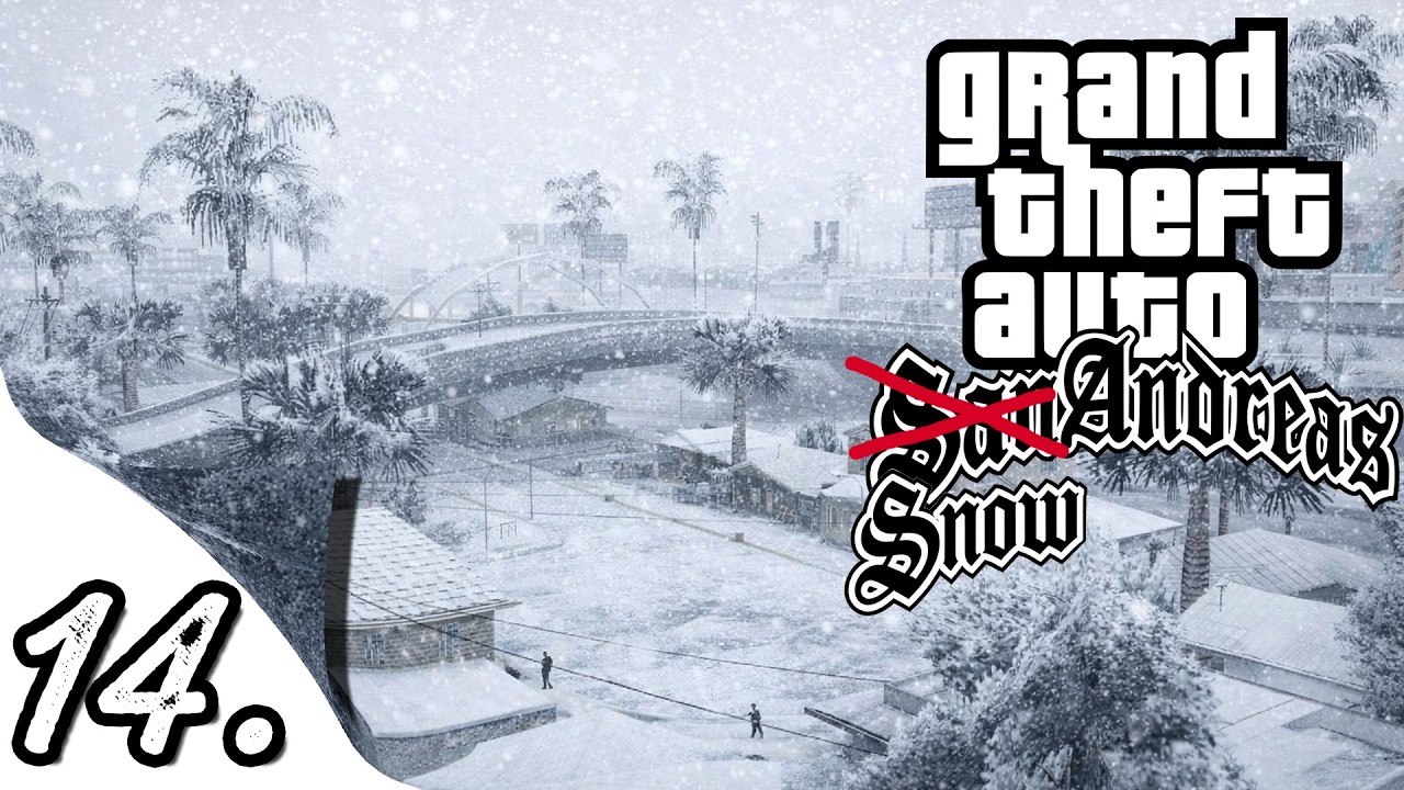 Kombájn lopó CJ | lesz itt még nemulass! | GTA Snow Andreas 14.rész