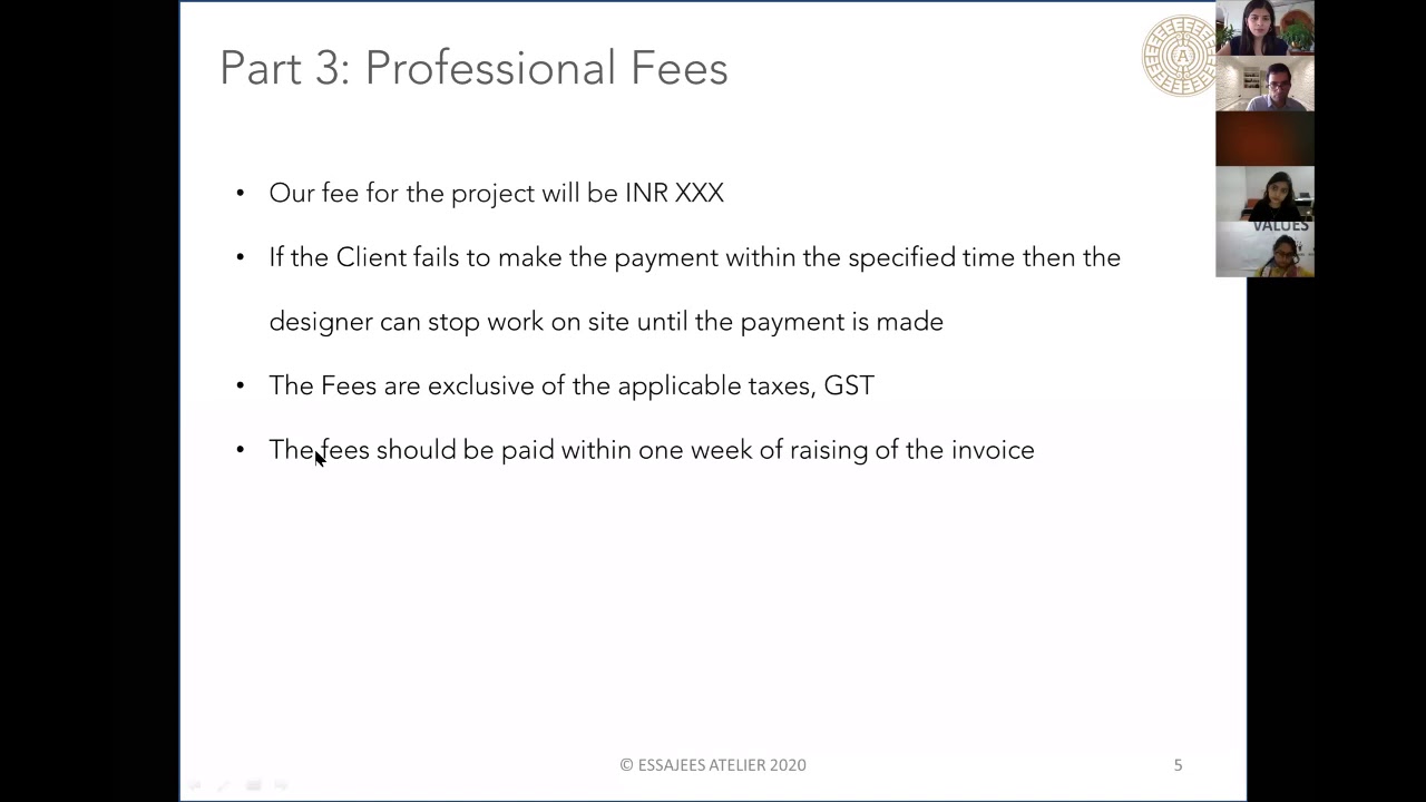 Masterclass on Contracts for Interior Design