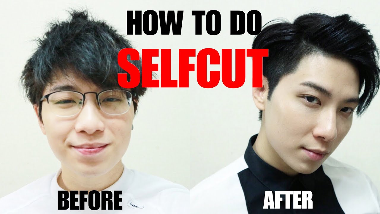 HOW : Cutting My Own Hairs |  MENS HAIRCUT 2023 | 如何幫自己理髮 ISSACYIU