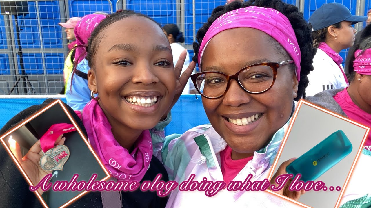Vlog: #Lensmart glasses | Lunch with my girls | chop sticks tutorial | Womens race with my daughter 